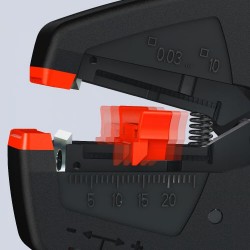 Replės laidų nuvalymui 200mm (0.03–10.0 mm²) KNIPEX Evostrip