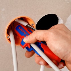 Laidų nuvalymo įrankis FV kabeliams KNIPEX ErgoStrip