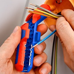 Laidų nuvalymo įrankis FV kabeliams KNIPEX ErgoStrip