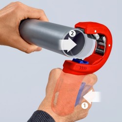 Vamzdžių pjoviklis plonam plastikui 32-50mm KNIPEX DP50
