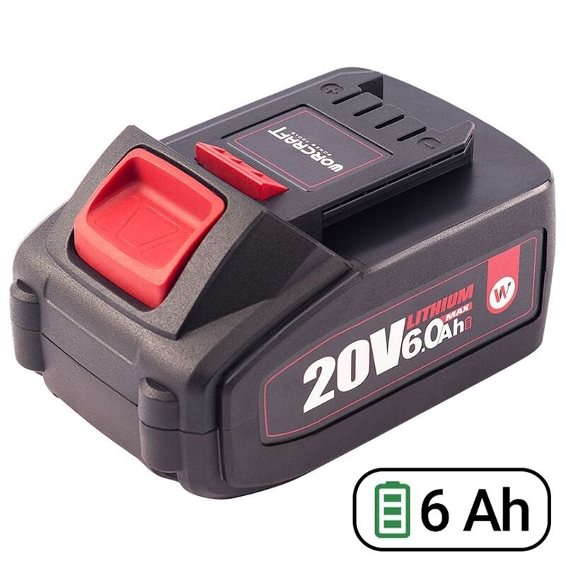Akumuliatorius akum.įrankiams WORCRAFT 20V 6.0Ah LI-ION