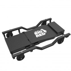 Vežimėlis po automobiliu su pneumatiniu nugaros atlošu Vežimėlis po automobiliu su pneumatiniu nugaros atlošu