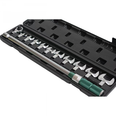 Dinamometrinis raktas 1/ 2'' 50-350Nm su antgalių rinkiniu