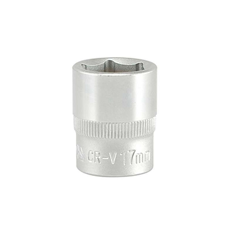 Galvutė 3/8, 17mm, 6-Kampė, Cr-V