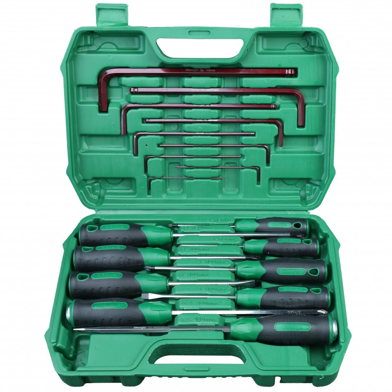 Atsuktuvų rinkinys 18vnt., (pl./ PH/ torx) Atsuktuvų rinkinys 18vnt., (pl./ PH/ torx)