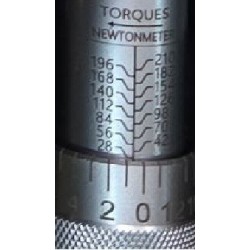 Profesionalus dinamometrinis raktas 1/2” 28-210Nm, UBERFESTE