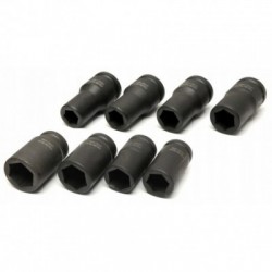 Smūginių ilgų galvučių rinkinys 3/4″, 17-32mm, 8vnt.