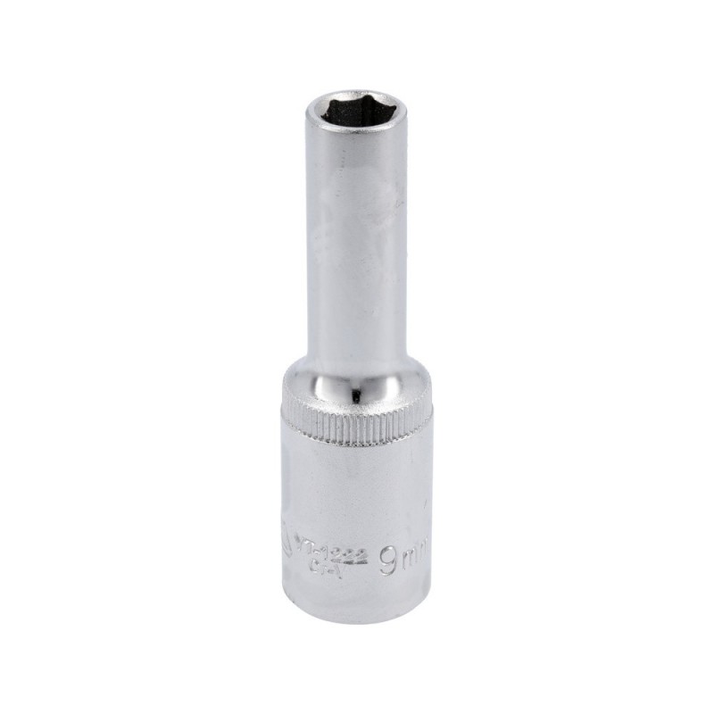 Galvutė 1/2", šešiakampė 9mm, ilga