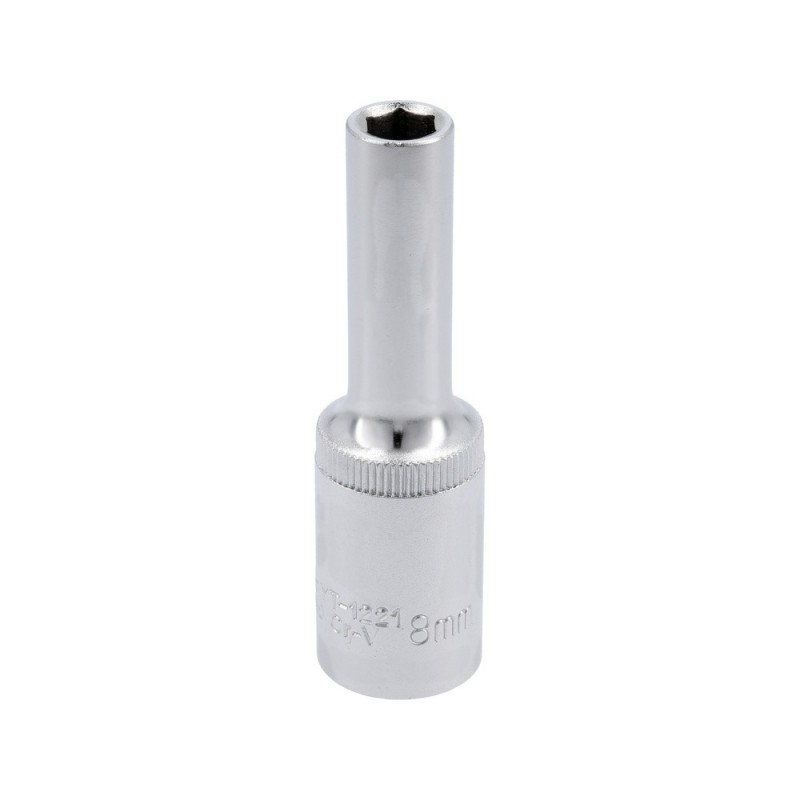 Galvutė 1/2", šešiakampė 8mm, ilga