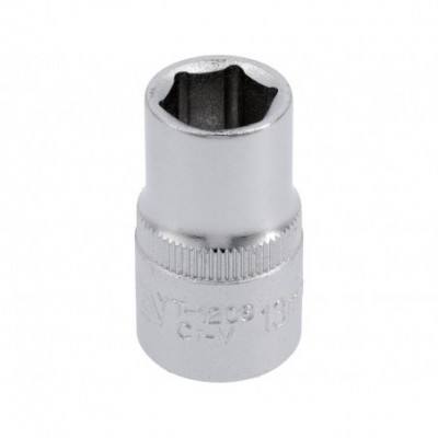 Galvutė 1/2", šešiakampė, 13mm, trumpa