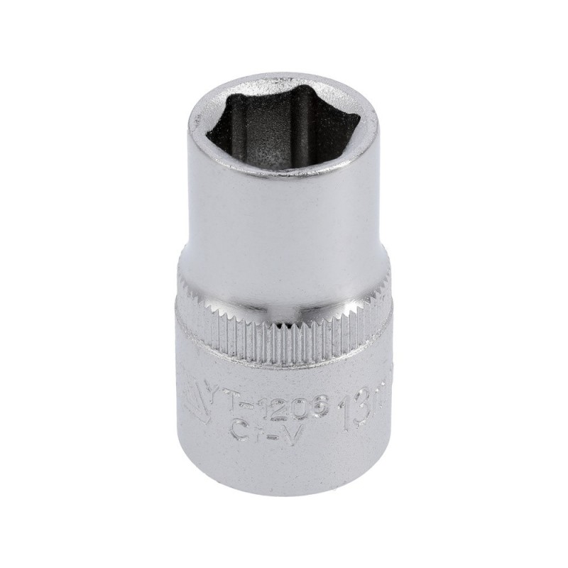 Galvutė 1/2", šešiakampė, 13mm, trumpa