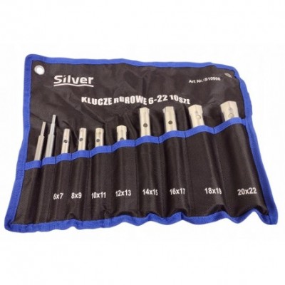 Vamzdinių raktų rinkinys 10vnt. 6-22mm