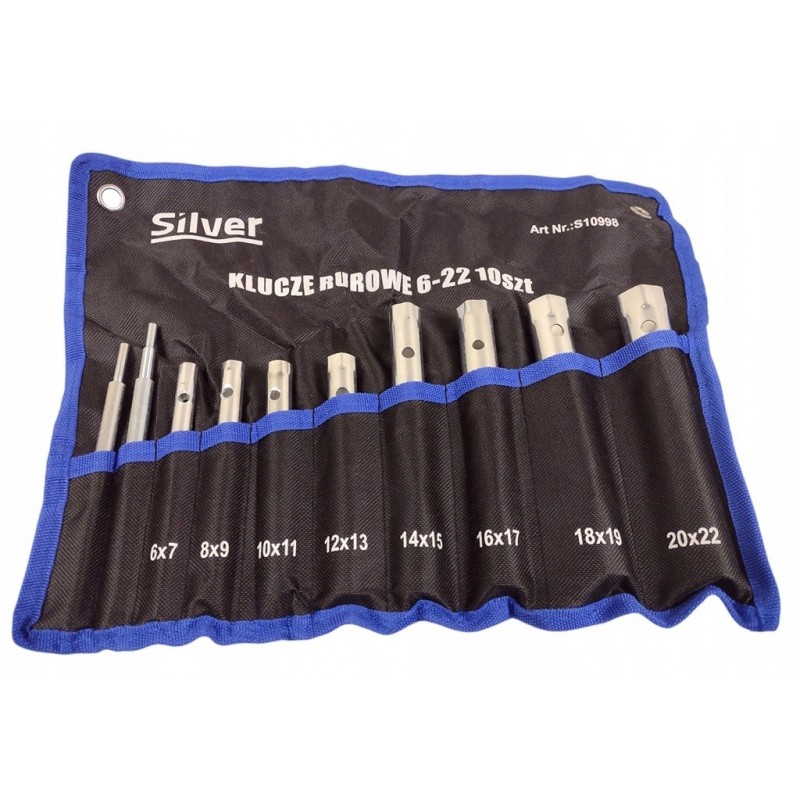 Vamzdinių raktų rinkinys 10vnt. 6-22mm