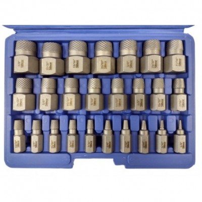 Galvučių rinkinys varžtams išsukti 3-23mm, 25vnt.