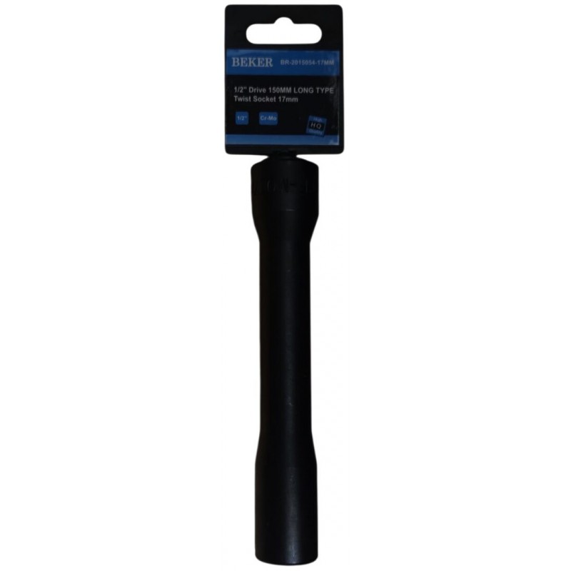 Profesionali galvutė 1/2″ 17mm sugadintiems varžtams, 150mm ilgio