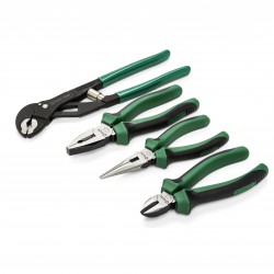 1/ 4" + 1/ 2" Galvučių ir įrankių rinkinys 104vnt.