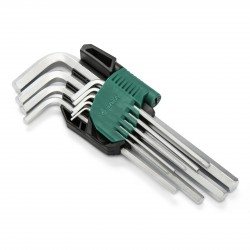 1/ 4" + 1/ 2" Galvučių ir įrankių rinkinys 104vnt.