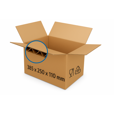 Kartoninė dėžė saugi...