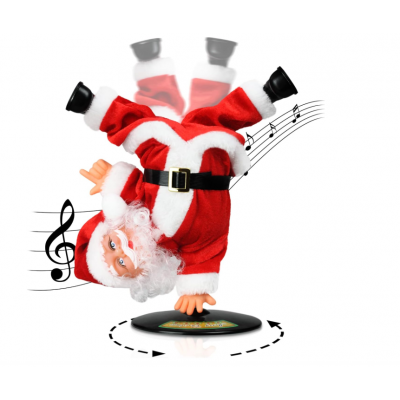 Nuotaikingas Kalėdų senelis...