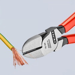 Šoninio kirpimo replės 160mm KNIPEX Šoninio kirpimo replės 160mm KNIPEX