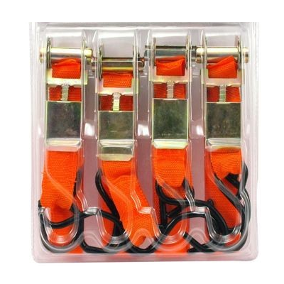 Krovinio tvirtinimo diržų rinkinys 4vnt