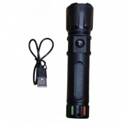 Įkraunamas žibintuvėlis 3W, ZOOM