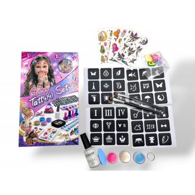 Laikinų tatuiruočių...