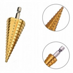 Pakopinių grąžtų rinkinys 3vnt., 4-32mm, HEX