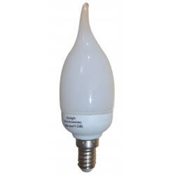 LED lemputė liepsnelė 1.5W, E14, 24SMD LED