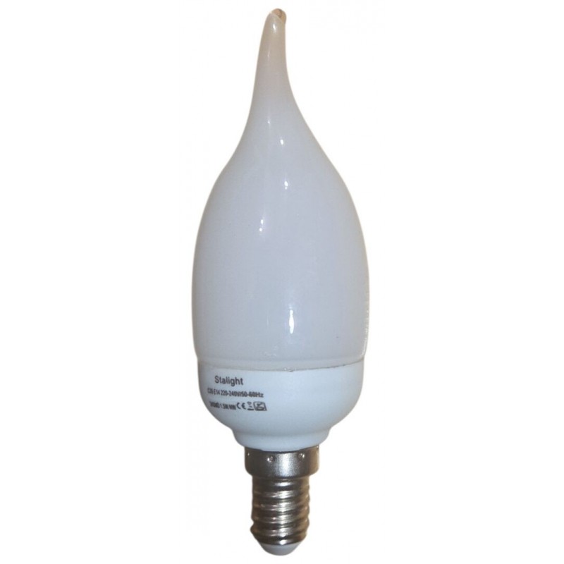 LED lemputė liepsnelė 1.5W, E14, 24SMD LED