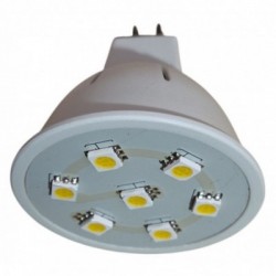 LED lemputė 1.4W, MR16, 7SMD LED, 2900-3000K, 210lm, 220V
