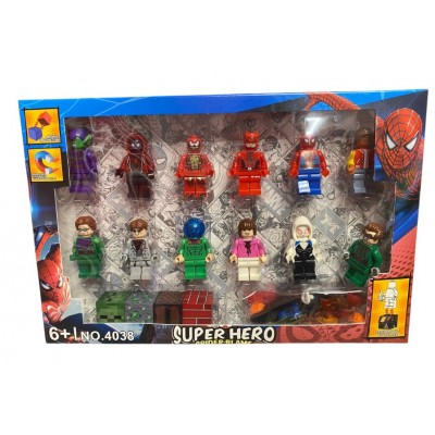 Lego Spider-Man žmogeliukų...