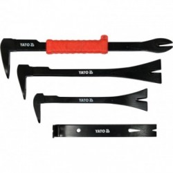 Laužtuvų rinkinys su papildomai grūdintomis galalais 4 vnt.