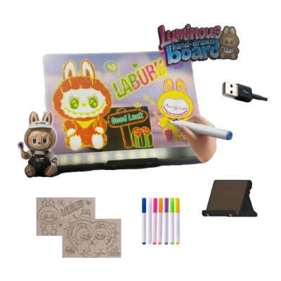 Šviečianti LED piešimo...