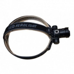 Prožektorius ant galvos CREE Q3-WC P90, Zoom, laikiklis dviračiui