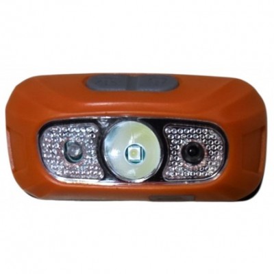 Mažas prožektorius ant galvos 1W Led su judesio daviklių