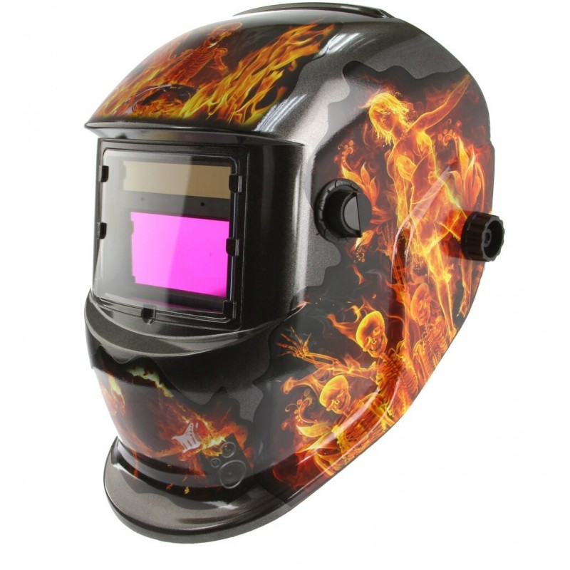 Automatiškai tamsėjantis šalmas MIG, TIG, MAG ir MMA (M87012)