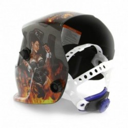 Automatiškai tamsėjantis šalmas MIG, TIG, MAG ir MMA (M87017)