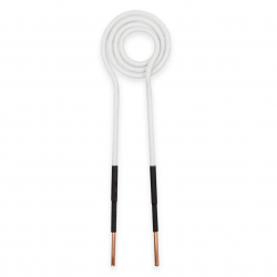 Indukcinė spiralė (plokščia) balta Indukcinė spiralė (plokščia) balta