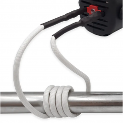 Indukcinė spiralė lanksti (flexi) 80cm balta Indukcinė spiralė lanksti (flexi) 80cm balta