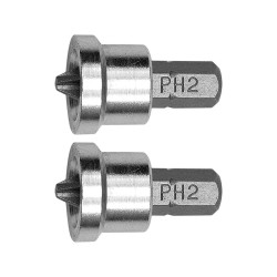 Antgalis PHILLIPS 1/ 4" (6.3mm) 25mmL su ribotuvu gipsui 2vnt. Antgalis PHILLIPS 1/ 4" (6.3mm) 25mmL su ribotuvu gipsui 2vnt.
