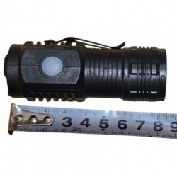 Mini įkraunamas žibintuvėlis 3*LED