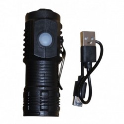 Mini įkraunamas žibintuvėlis 3*LED