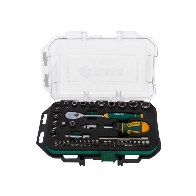 Galvučių rinkinys 1/ 4" 49vnt. 120XP