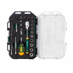 Galvučių rinkinys 1/ 4" 49vnt. 120XP