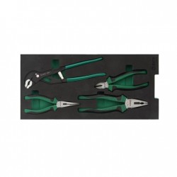 Padėklas. Replių ir santechninio rakto rinkinys 4vnt.