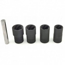 Sugadintų varžtų išsukėjų rinkinys 5vnt., 17-22mm