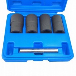 Sugadintų varžtų išsukėjų rinkinys 5vnt., 17-22mm