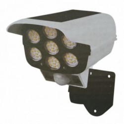 Lauko žibintas 10W, IP66, 77 SMD LED, 1200Lm, judesio daviklis, tamsos sensorius, saules elementas, pultelis