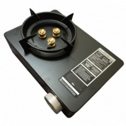 Turistinė dujinė viryklė su magnetinių dujų baliono laikikliu